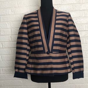 Striped blazer